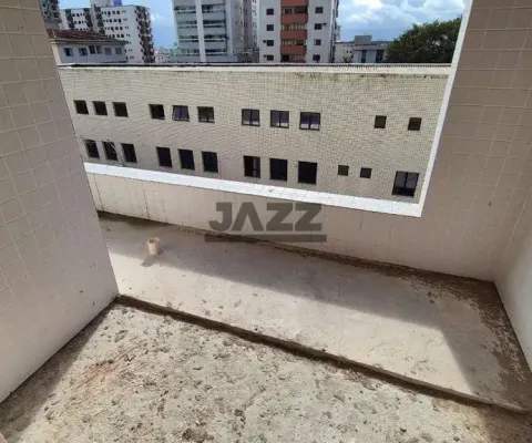 Apartamento com sacada gourmet- 2 quartos, suite - aviação- praia grande