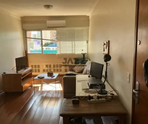 Apartamento mobiliado de 70m² à venda no cambuí em campinas com 2 dormitórios, suíte, sacada e 2 vagas