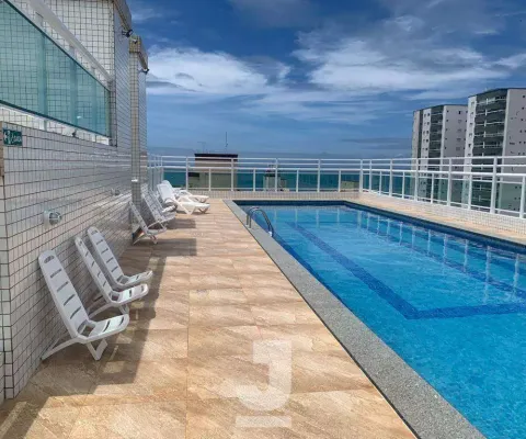 Apartamento à venda - caiçara, praia grande - 94m2 - condomínio jardim das tulipas  - 2 quartos