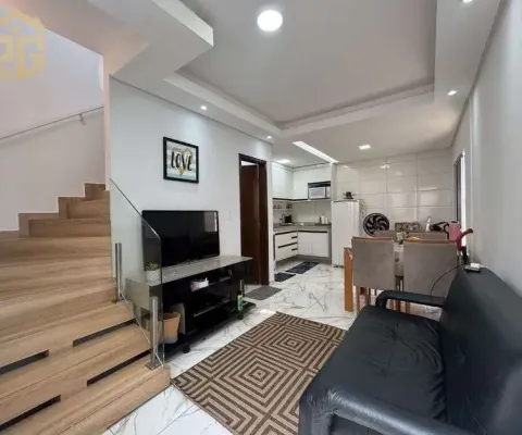Casa de condomínio, 2 dorms, 1 banheiro, 1 vaga, 56m², mobiliado, tupi