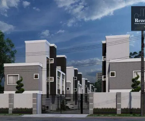C-so0918 sobrados novos em condomínio no uberaba, 105m² + terraço