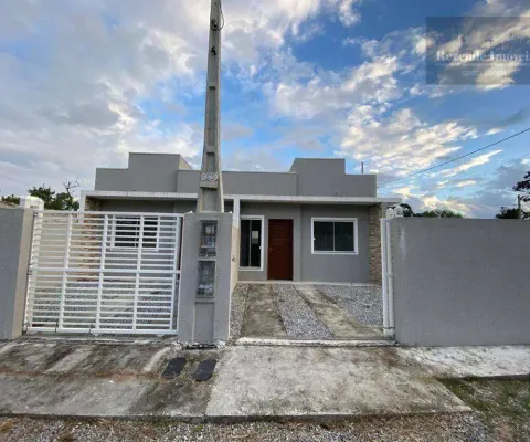 Casa com 2 dormitórios à venda, 43 m² por r$ 300.000,00 - balneario saint etienne - matinhos/pr