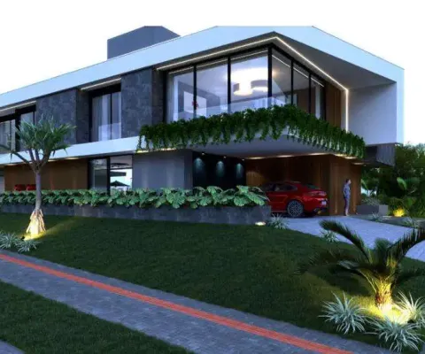 Com 05 suítes, 550m2 construído no cond. jardins de monet