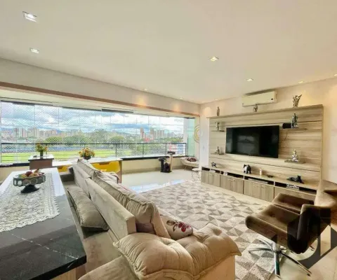Apartamento com 3 dormitórios à venda, 155 m² por r$ 1.280.000,00 - edifício renaissance - taubaté/sp
