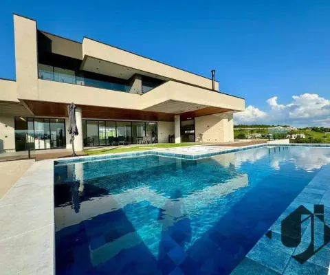 Casa com 3 dormitórios à venda, 611 m² por r$ 7.500.000,00 - village da serra - tremembé/sp