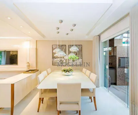 Sobrado com 3 quartos, 307 m² - venda por r$ 2.500.000 ou aluguel por r$ 12.802/mês - hugo lange - curitiba/pr