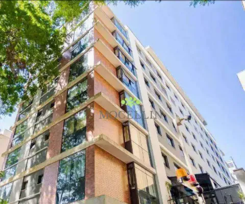 Apartamento à venda mercês, curitiba com 1 quarto, 25 m² por r$ 447.000