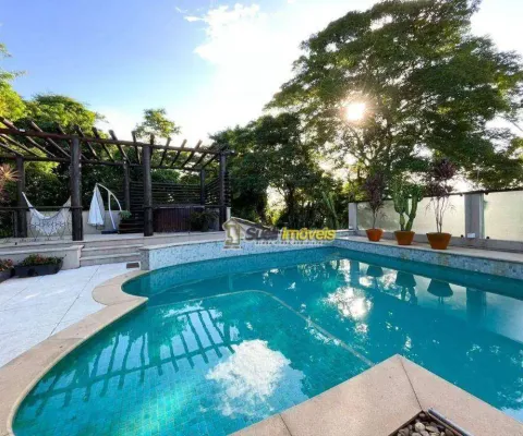 Casa com 5 dormitórios à venda, 488 m² por r$ 2.500.000,00 - vale encantado - macaé/rj