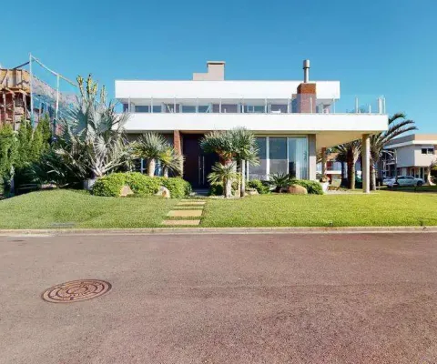 Casa de condomínio à venda em xangri-lá, centro, com 4 quartos, 460m²