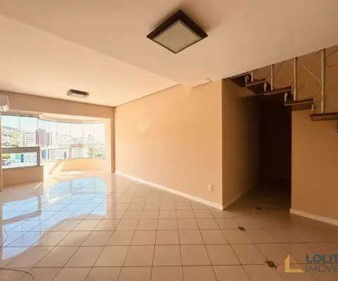 Cobertura à venda tipo duplex com 3 quartos no centro de florianópolis/sc