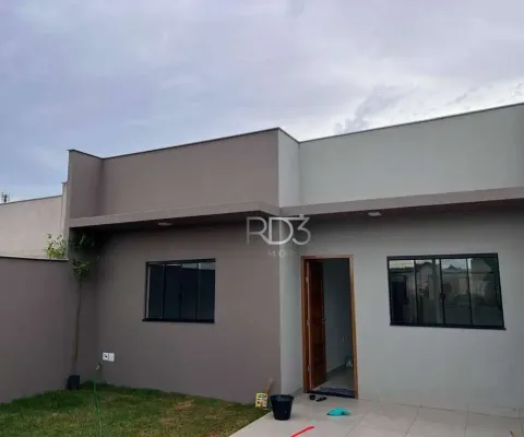 Casa com 3 dormitórios à venda, 80 m² por r$ 370.000,00 - jardim strass - londrina/pr