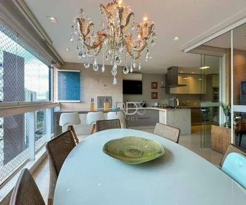 Apartamento com 3 dormitórios à venda, 220 m² por r$ 2.550.000,00 - edifício authentique residencial - londrina/pr