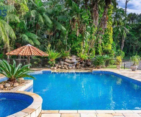 Casa com 8 dormitórios à venda, 1700 m² por r$ 7.000.000,00 - salto weissbach - blumenau/sc