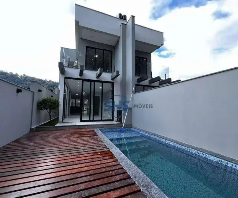 Casa com 3 dormitórios, 208 m² - venda por r$ 1.188.000,00 ou aluguel por r$ 5.600,00/mês - velha - blumenau/sc
