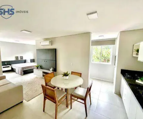 Apartamento com 1 dormitório para alugar, 42 m² por r$ 2.300,00/mês - itoupava norte - blumenau/sc