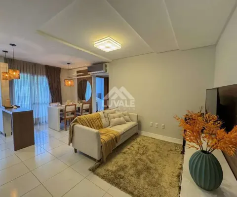 Apto mobiliado | barra do rio cerro | 2 quartos | 63m²