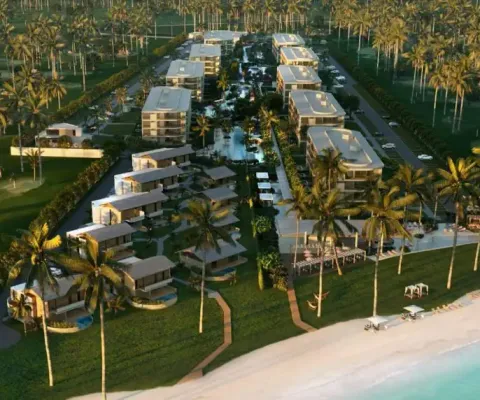 Apartamento em condomínio à beirar mar na praia dos carneiros - tamandaré - pe