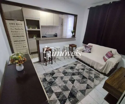 Apartamento mobiliado para locação, 1 quarto, 1 vaga, residencial leonardo da vinci, bairro centro, itajaí-sc