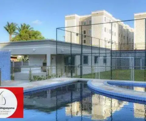 Apartamento para venda em camaçari, boa união (abrantes), 2 dormitórios, 1 banheiro, 1 vaga