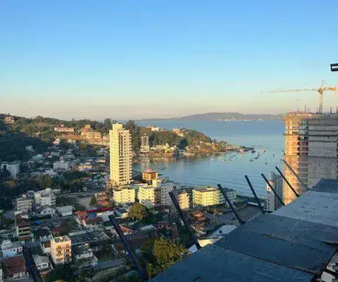Flat com vista para o mar e 1 dormitório à venda, 49m² por r$ 699.000 - centro - itapema/sc