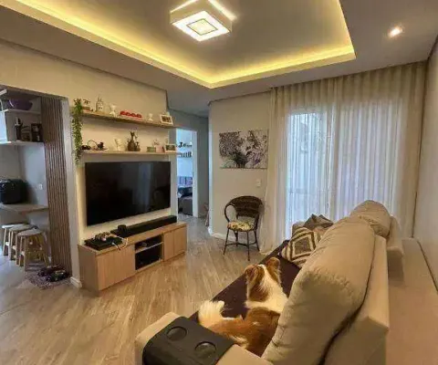 Apartamento garden no residencial otávio gusso, com 3 dormitórios à venda, 53 m² por r$ 360.000 - capão raso - curitiba/pr