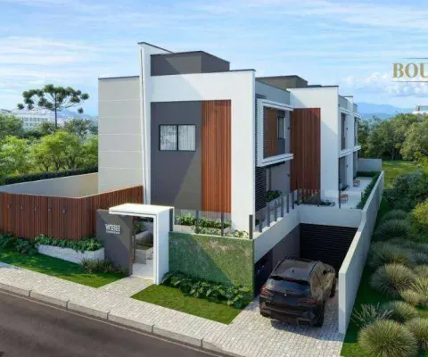 Casas no residencial wish townhouses, com 3 dormitórios à venda, 220 m² por r$ 1.550.000 - seminário - curitiba/pr