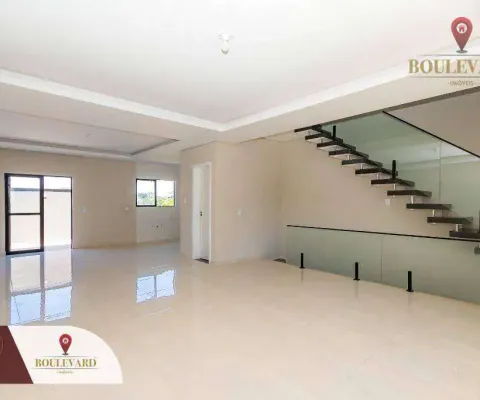 Sobrado novo em condomínio fechado com 3 dormitórios à venda, 225 m² por r$ 1.180.000 - tingui - curitiba/pr