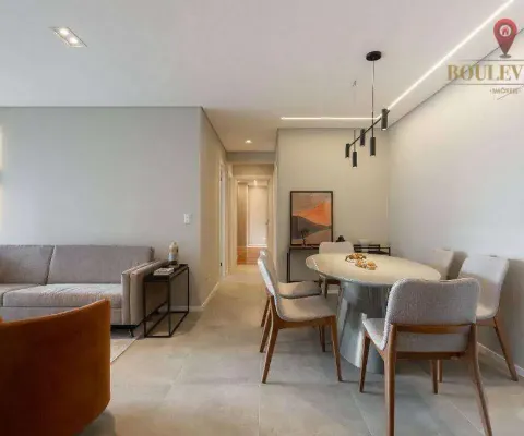 Apartamento no klimt com 3 dormitórios à venda, 107 m² por r$ 1.331.645 - cabral - curitiba/pr