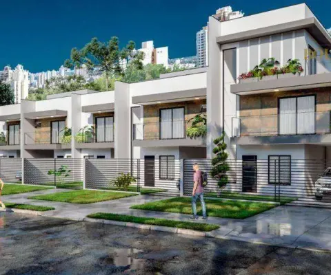 Sobrado triplex novo com 3 suítes à venda, 168 m² por r$ 1.090.000 - alto tarumã - pinhais/pr