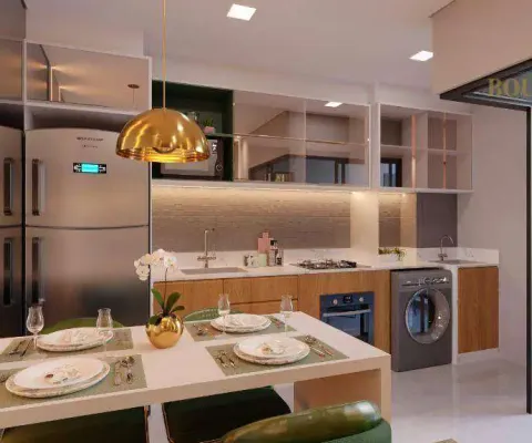 Studios novos  com 1 dormitório à venda, 32 m² por r$ 310.000 - novo mundo - curitiba/pr