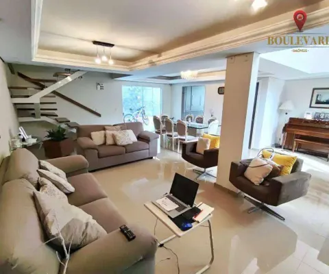 Sobrado em condomínio fechado com 3 dormitórios à venda, 264 m² por r$ 1.185.000 - guabirotuba - curitiba/pr