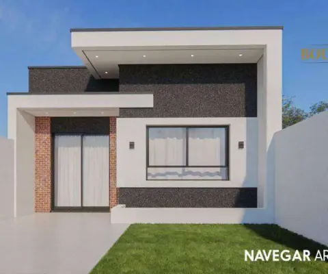Casa com 3 dormitórios à venda, 60 m² por r$ 299.000,00 - riviera - matinhos/pr