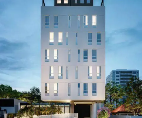 Studio no cosmo hype living com 1 dormitório à venda, 28 m² por r$ 362.900 - alto da rua xv - curitiba/pr