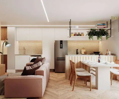 Apartamento com 2 dormitórios à venda, 87 m² por r$ 920.418,27 - cabral - curitiba/pr