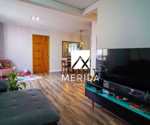 Apartamento com 1 dormitório, 86 m² - venda por r$ 530.000,00 ou aluguel por r$ 3.781,01/mês - vila gilda - santo andré/sp