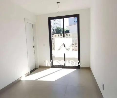 Apartamento com 1 dormitório para alugar, 40 m² por r$ 2.461,17/mês - campestre - santo andré/sp