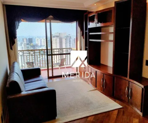 Apartamento com 3 dormitórios para alugar, 100 m² por r$ 6.058,00/mês - vila bastos - santo andré/sp