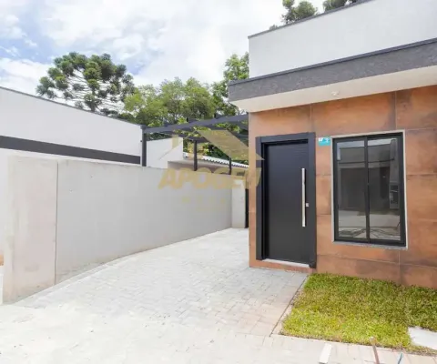 Casa para locação em são josé dos pinhais, colônia rio grande, 3 dormitórios, 1 suíte, 2 banheiros, 1 vaga