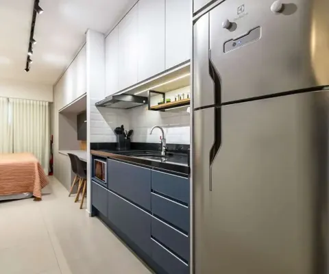 Studio com 1 dormitório para alugar, 25 m² por r$ 2.650/mês - centro - curitiba/pr