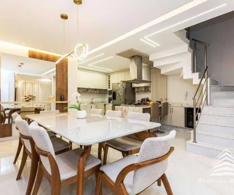 Sobrado com 4 dormitórios à venda, 177 m² por r$ 1.450.000,00 - boqueirão - curitiba/pr