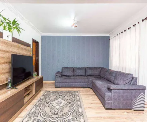 Casa com 3 dormitórios à venda, 148 m² por r$ 610.000,00 - novo mundo - curitiba/pr