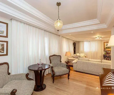 Apartamento com 3 dormitórios à venda, 233 m² por r$ 1.998.000,00 - água verde - curitiba/pr