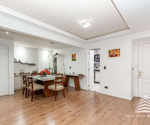 Apartamento com 3 dormitórios à venda, 110 m² por r$ 850.000,00 - vila izabel - curitiba/pr