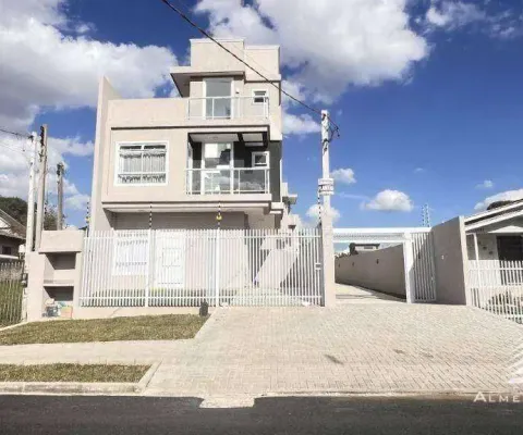 Sobrado a venda no boqueirão, 3 dormitórios, 1 vaga de garagem
