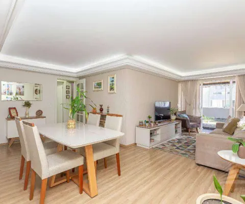 Apartamento com 3 dormitórios à venda, 101 m² por r$ 595.000,00 - cabral - curitiba/pr