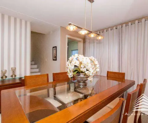 Sobrado com 3 dormitórios à venda, 153 m² por r$ 689.000,00 - parolin - curitiba/pr