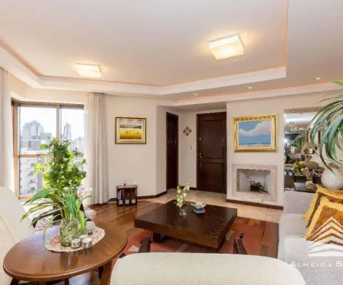 Apartamento a venda no batel, 3 dormitórios, 2 vagas de garagem, champs elysees, rua francisco rocha