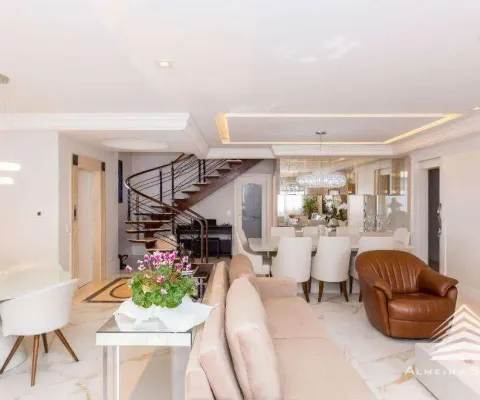 Cobertura com 3 dormitórios à venda, 394 m² por r$ 3.949.000,00 - bigorrilho - curitiba/pr
