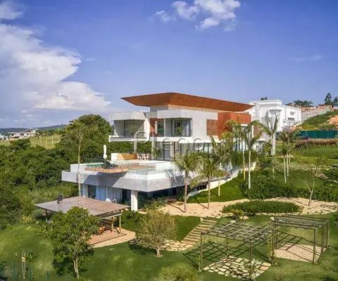Casa à venda em campinas, loteamento residencial entre verdes (sousas), com 6 suítes, com 870 m²
