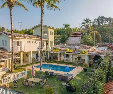 Casa à venda com 5 suítes no parque da hípica, campinas.